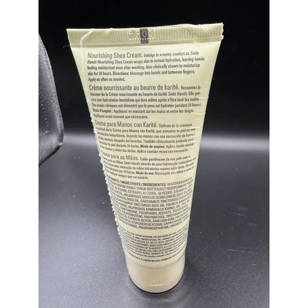 Mary Kay Satin Hands Nourishing Shea Hand Cream lotion - White Tea Citrus - 3 oz